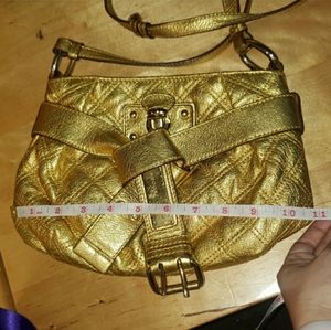 Marc Jacobs Cross body Purse Gold